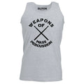 Weapons of Mass Percussion Vest Funny cool retro drum drummer joke music