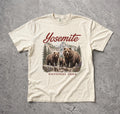 Yosemite National Park Bear Graphic T-Shirt Vintage Mountain Wildlife Tee Image 1 of 3