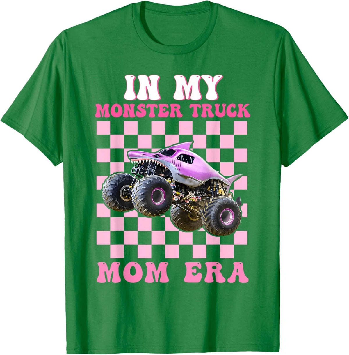 In My Monster Truck Mom Era Are My Jam Funny Cute Unisex T-Shirt