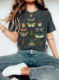 Moth Insect Comfort Tee Soft Cotton Nature Apparel Gift