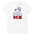 COLD AS ICE Bagged Ice Graphic Vintage Style Retro Tee Short-Sleeve T-Shirt
