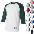 T137 Hanes Champion Raglan Sleeve Baseball T-Shirt