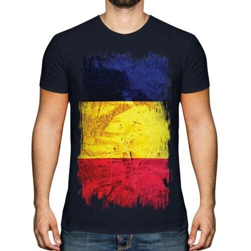 Chad flag grunge men's t-shirt T ? D Chadia Chad T-Shirt