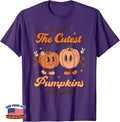 Retro Teacher I Teach the Cutest Pumpkins in the Patch Fall T-Shirt