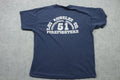 Los Angeles Co 51 Firefighters Shirt Mens XL Blue V Neck Universal Studios