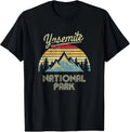 Retro Yosemite National Park Mountain Graphic Tee