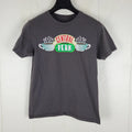 Friends The Television Series Shirt Mens Small Gray Graphic Crew Neck Stretch