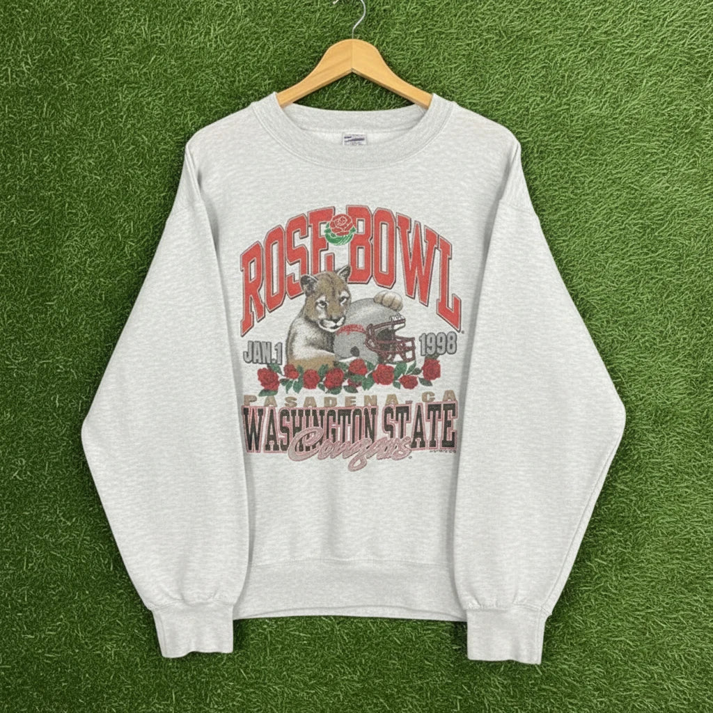 1998 Vintage Washington State Cougars Rose Bowl T- Shirt, Sweatshirt & Hoodie