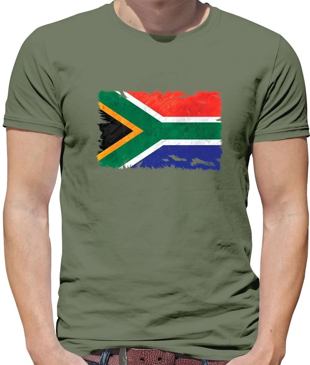 Südafrika Grunge Stil Flagge - Herren - Cape Town Country Reise Geschenk