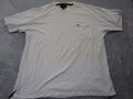 Alexander Julian Colours Shirt Mens 2XL White Pocket Tee Cotton Casual Crewneck