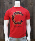 New Crooks Castles Streetwear C2060707 Red Mens Graphic S/S T Shirt RCRCA-33