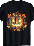Fall Pumpkin Book Lover Spooky Librarian Teacher Halloween TShirt