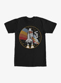 Vintage NASA Space Shuttle Retro Galaxy Graphic T Shirt