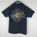 Eternals Shirt Men Small Black Crew Neck Short Sleeve Graphic Stretch Pullover