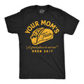 Mens Funny T Shirts Your Moms Taco Sarcastic Restaurant Graphic Novelty Tee for Image 1 of 4