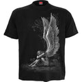 SPIRAL DIRECT ENSLAVED ANGEL T Shirt,Biker/Tattoo/Angel/Goth/Pentagram/Dark wear