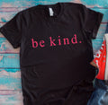 Be Kind Black Unisex Short Sleeve T-shirt