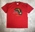 Vintage Odyssey of the Mind Shirt Adult XL Red Jerzees Casual USA 90s