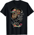 NEW Book Reading Bookworm Librarian T-Shirt - Made in USA - Size Available Image 1 of 3