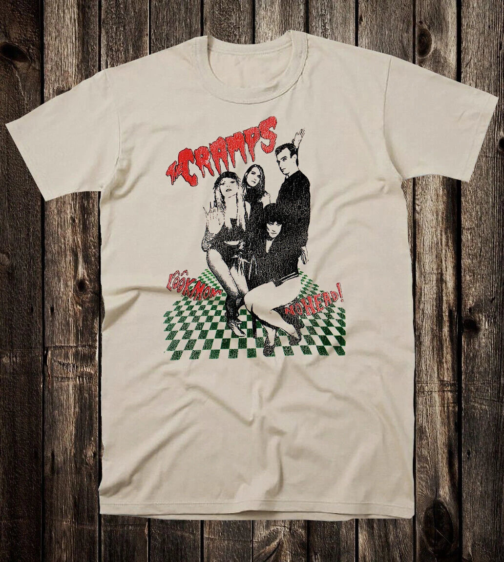 The Cramps Look Mom No Head T Shirt Full Size S-5XL
