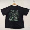 VTG Delta T-Shirt Men's XL Black Rydin Dirty Street Wild Biker Streetwear Y2K