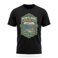 Portland Oregon Creative City Graphic T-Shirt Unisex Travel Tee