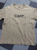 1MW by SOPH. Beige T-Shirt with Front Pocket, Size M