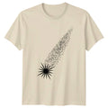 Abstract Minimalist Comet Astronomy Star T-Shirt Celestial Event Space