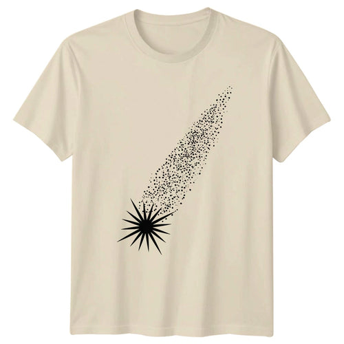 Abstract Minimalist Comet Astronomy Star T-Shirt Celestial Event Space