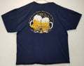 Gildan Cheers Shirt Mens 3XL Blue Short Sleeve Nothing to Fear But Lack of Beer