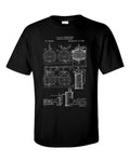 Beer Brewing 1893 Patent Craft Beer Blueprint Homebrew Gift T-Shirt
