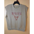 Morgan Wallen Cutoff Sweatshirt Tan Sleeveless Graphic Tee Country Music Large