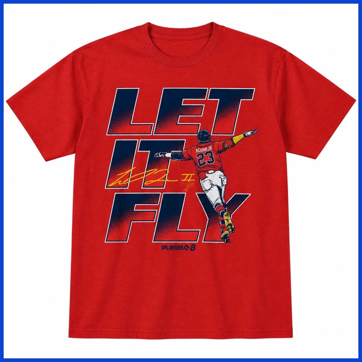 HOT! Ronald Let It Fly  Atlanta Team Baseball Fanmade 2026 T-Shirt S-3XL