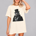 Dark Academia Evil Snowman Gothic Christmas T-Shirt