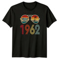 Vintage 1962 T-Shirt 64th Birthday Retro Apparel Gift For Him And Her
