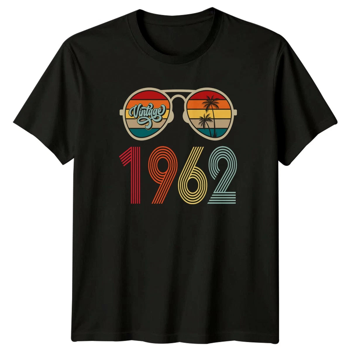 Vintage 1962 T-Shirt 64th Birthday Retro Apparel Gift For Him And Her
