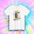 Wild Card Shirt Cowgirl Western Vintage Funny Poker Graphic Rodeo Style Tee S-5X