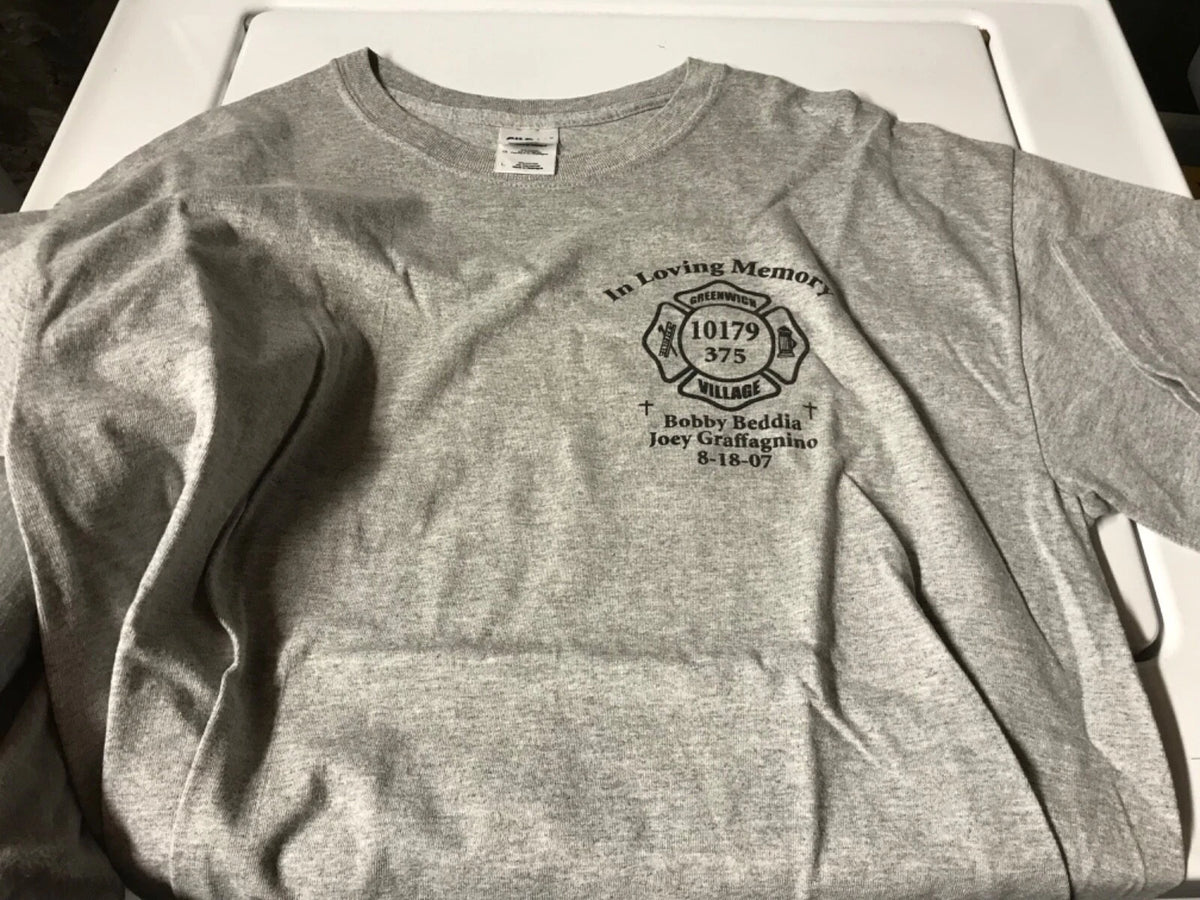 Firefighter T Shirt Beddia Graffagnino Memorial