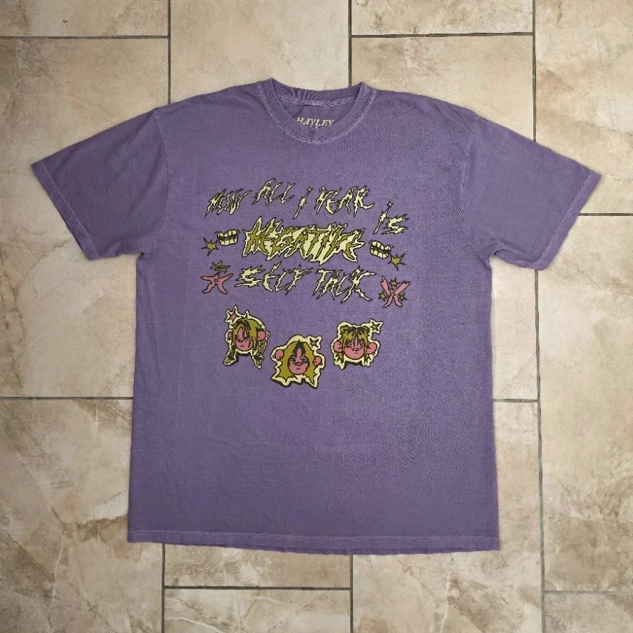 Hayley Williams Bachelorette EDAABP Tour Exclusive Negative Self Talk Shirt XL