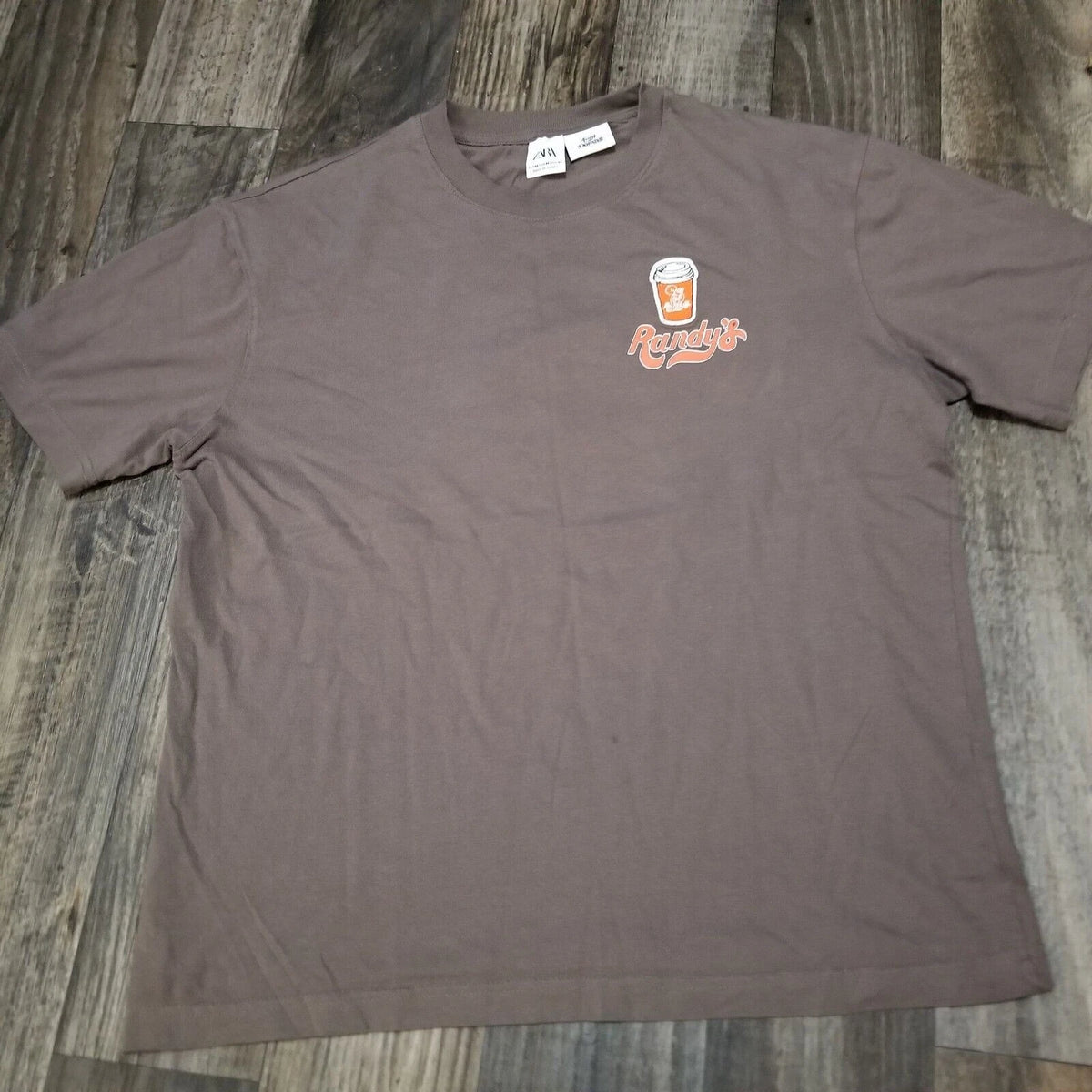Vintage Randy's Donuts Double Sided Graphic Crewneck Sweatshirt Size Medium