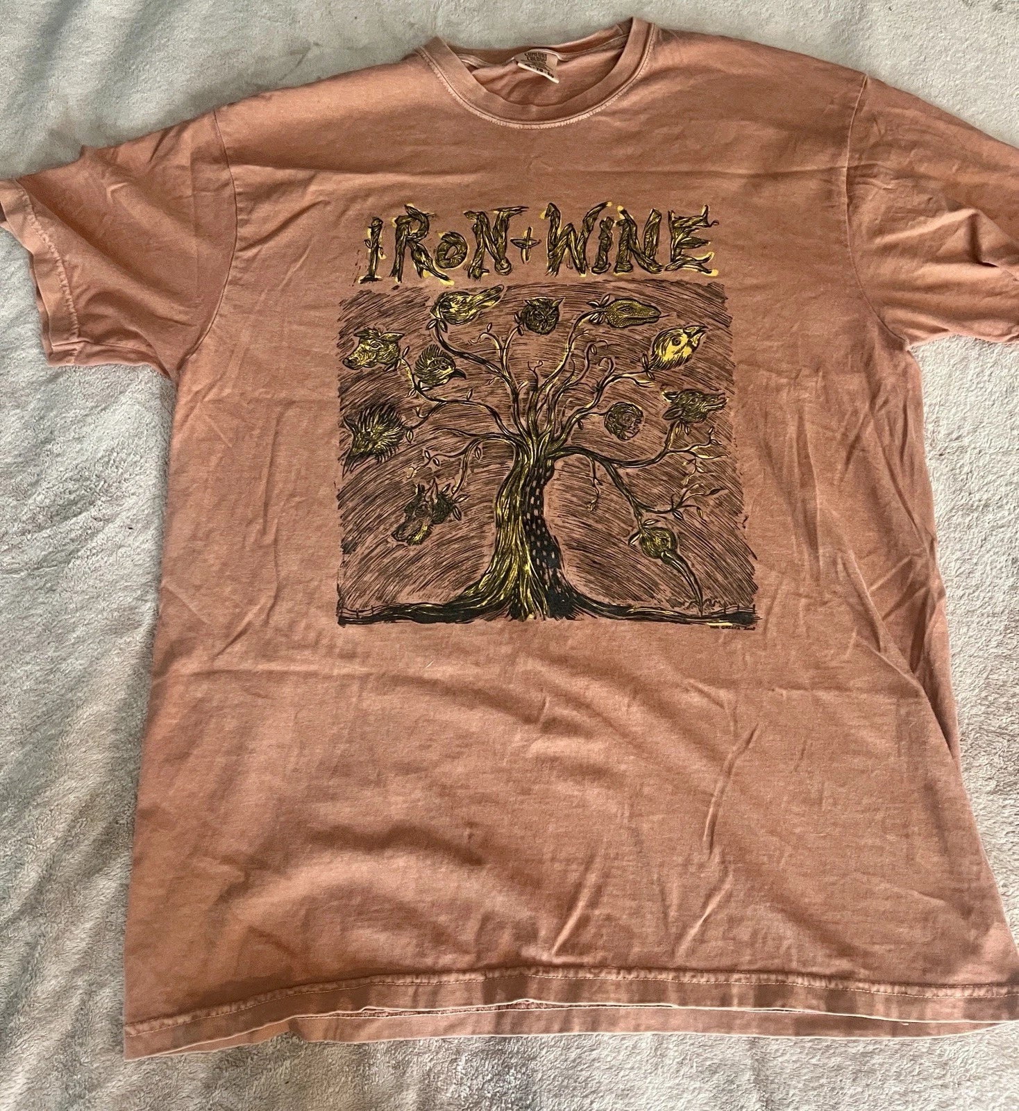 Iron + Wine T Shirt XL