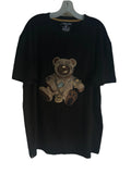 ScreenShot T-Shirt Mens Size 3XL 3D Bear Gold Chain Hip Hop Streetwear S/S