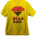 Diamond Shirt Mens Large Yellow Logo Tee Short Sleeve Pullover 100% Cotton