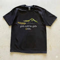 Girls Will Be Girls Praying Mantis T-shirt, Vintage Aesthetic Insect T-Shirt