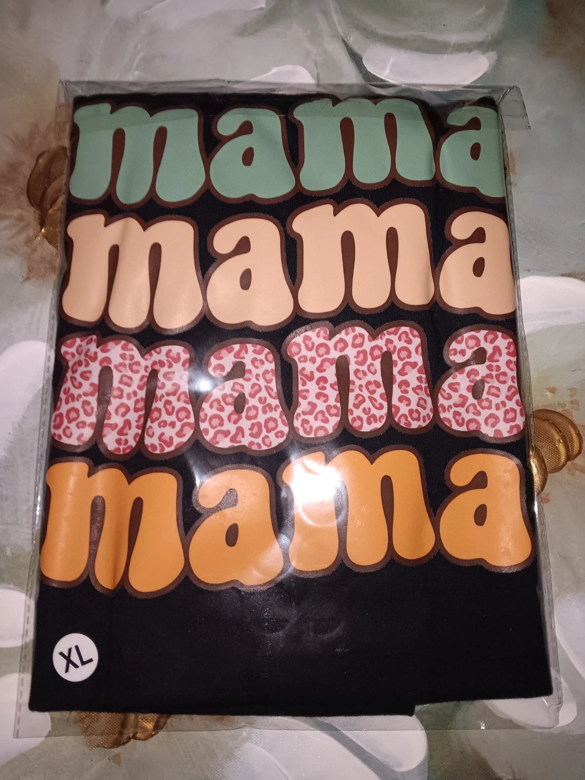 Custom t-shirt mamma design from business size XL