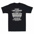 Sorry I Am Already Taken By A Freaking Awesome Girl Novelty Gift Men's T-Shirt