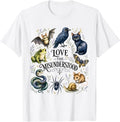 Love The Misunderstood Bat Frog Raven Snake Cat Moth Spider T-Shirt