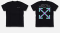 Black Off White Tee Reprint Xi’an Exclusive Arrows Logo Streetwear Shirt S-5XL