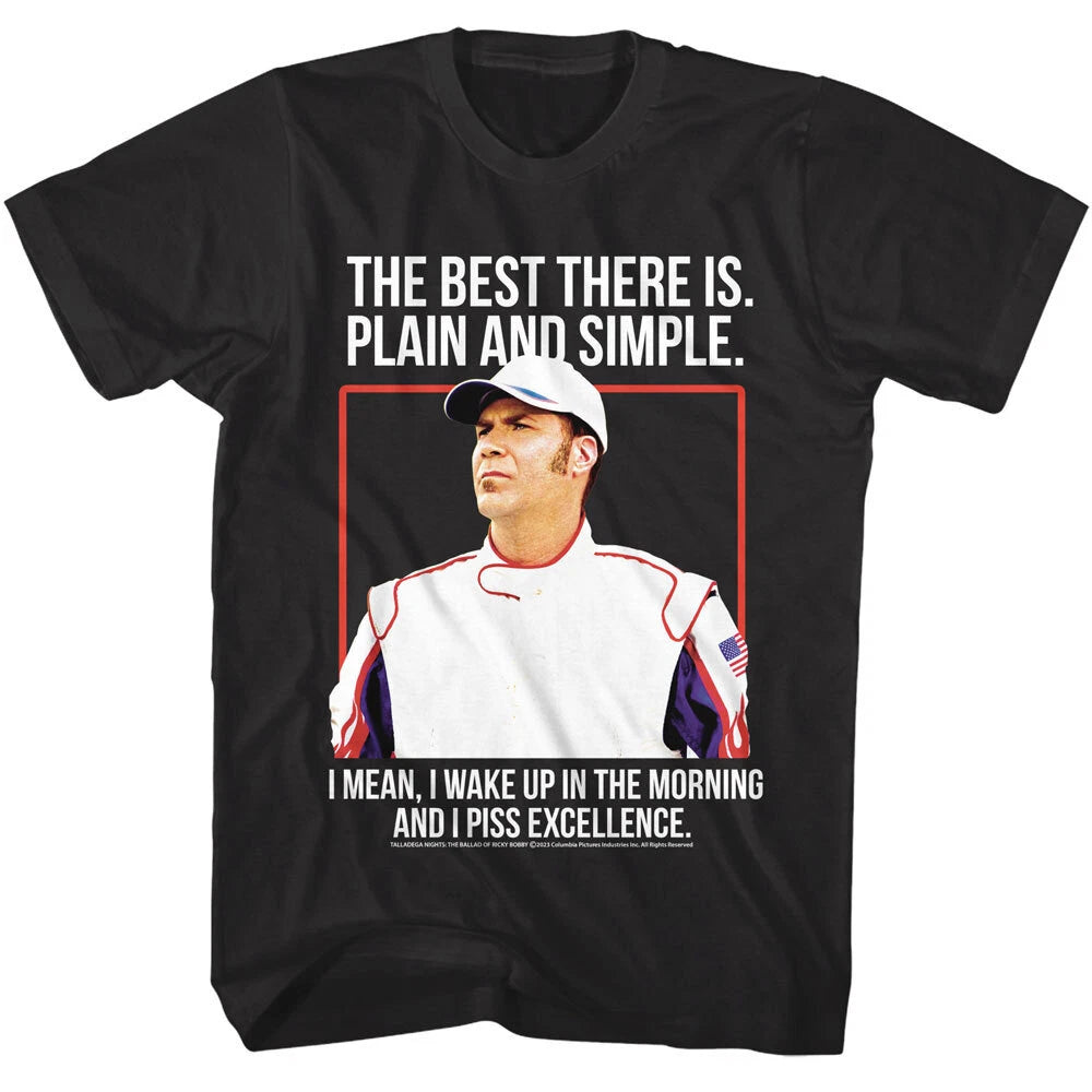 Talladega Nights Plain and Simple Men's T Shirt
