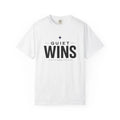Quiet Wins Minimalist Typography T Shirt Short Sleeve Casual Shirt
